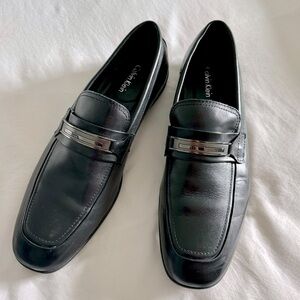 Men’s Black Calvin Klein Loafer; Size 11.5